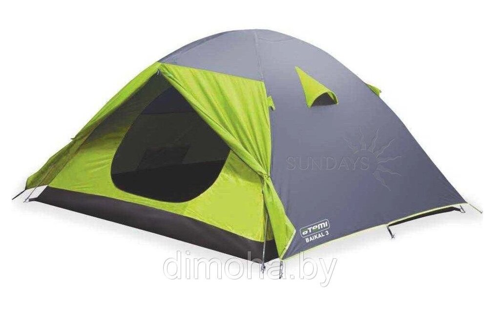Палатка туристическая ATEMI baikal 3 CX - выбрать