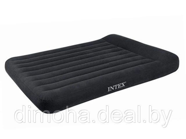 Надувной матрас кровать Intex 137x191x30 (25) с подголовником - отзывы