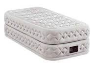 Односпальная надувная кровать Intex 99х191х51см, 64462, встроенный насос 220V, Supreme Air-Flow Bed