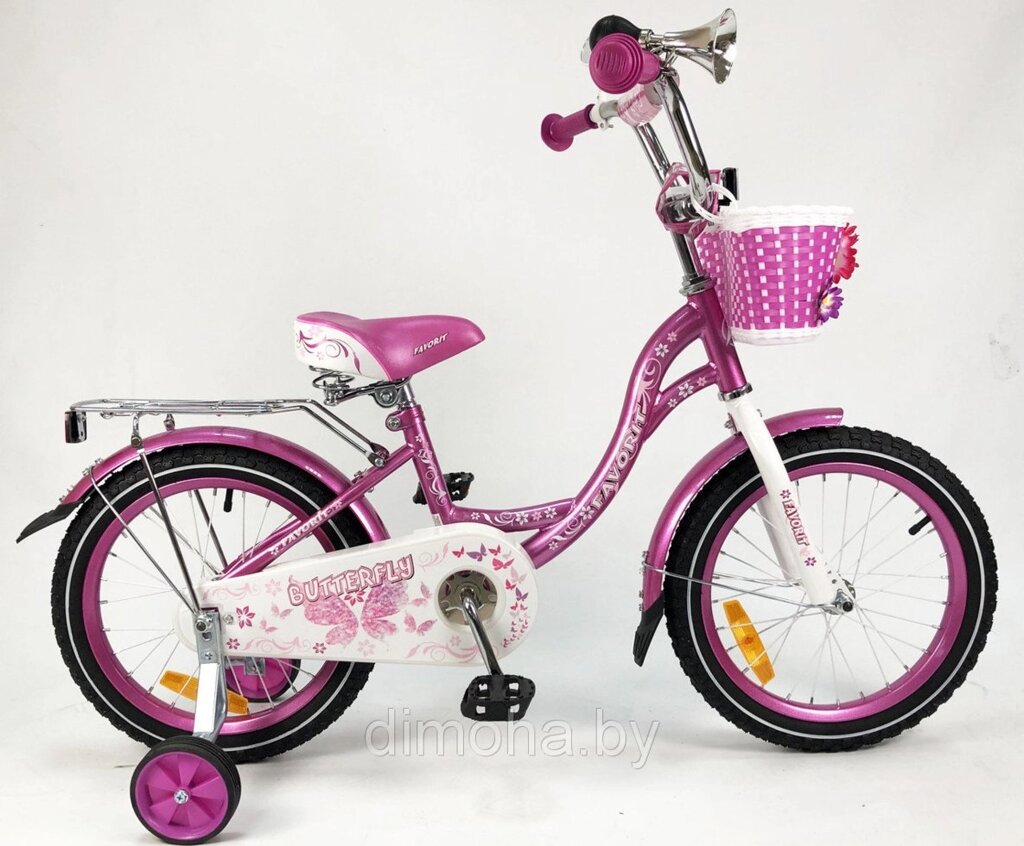 Детский велосипед для девочки Butterfly 20 - особенности