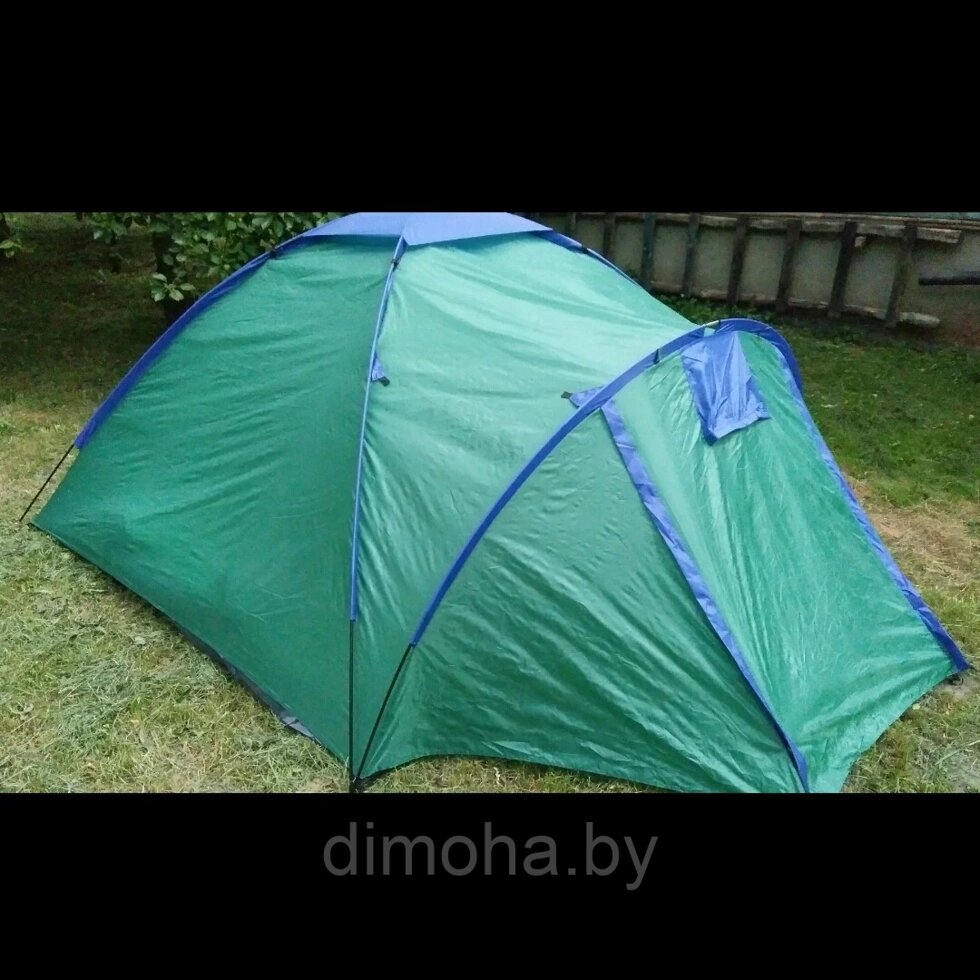 Палатка туристическая MERAN 4-х местная, 310х240х130см. - особенности