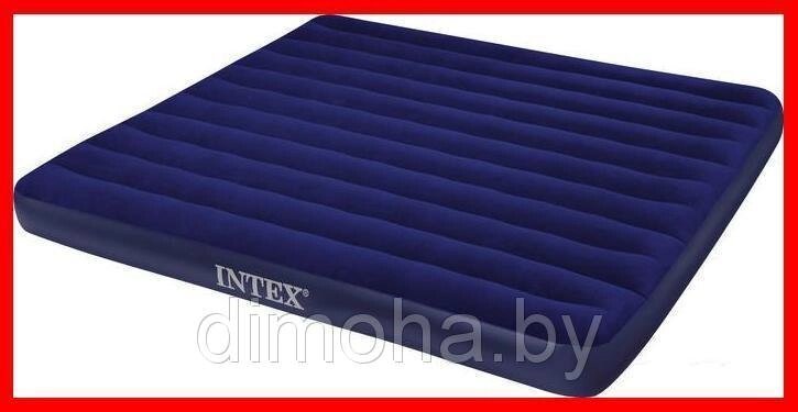Надувной матрас кровать Intex  68755, 183х203х25 - преимущества