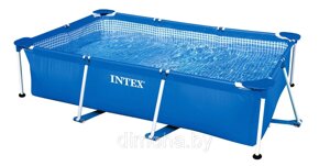 Каркасный бассейн Intex 28272 Rectangular Frame Pool 300x200x75