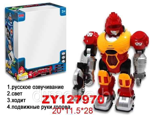 Робот (ходит, свет, звук), арт. ZYC-0752-1 от компании Интернет-магазин ДИМОХА - товары для семейного отдыха и детей в Минске - фото 1