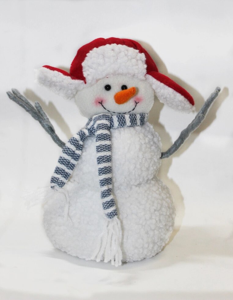 Снеговик мягко-набивной, арт. X1001 от компании Интернет-магазин ДИМОХА - товары для семейного отдыха и детей в Минске - фото 1