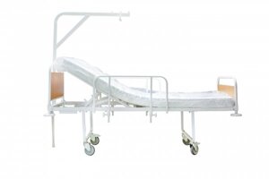 Кровать медицинская 1-секционная Здоровье-1 с334м (с матрацем)