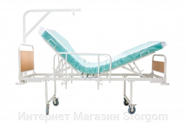 Кровать медицинская 2-секционная «Здоровье-2» с335м (с матрацем) - отзывы