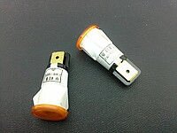 Лампа индикаторная желтая АБАТ