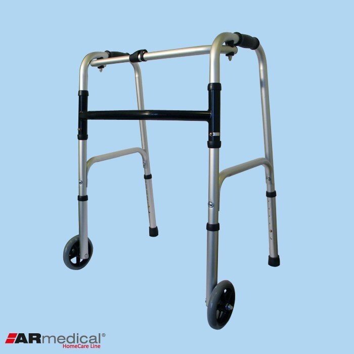 Ходунки медицинские ARmedical AR003 с колесами (шагающие-складные) от компании Интернет-магазин «UNICITY. BY» - фото 1