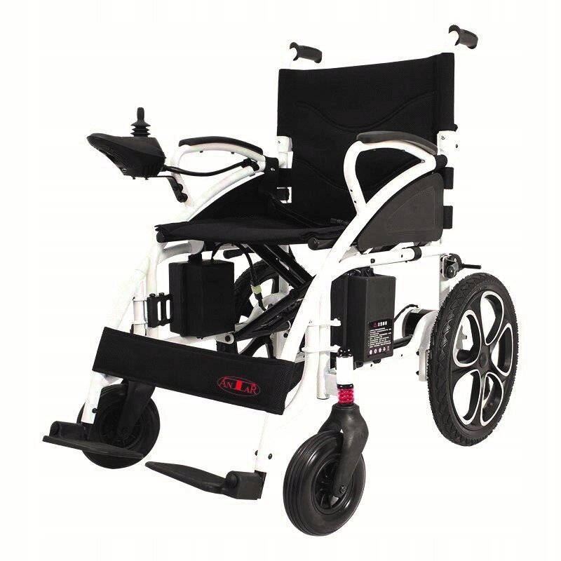 Коляска инвалидная с электроприводом ANTAR AT52304 от компании Интернет-магазин «UNICITY. BY» - фото 1