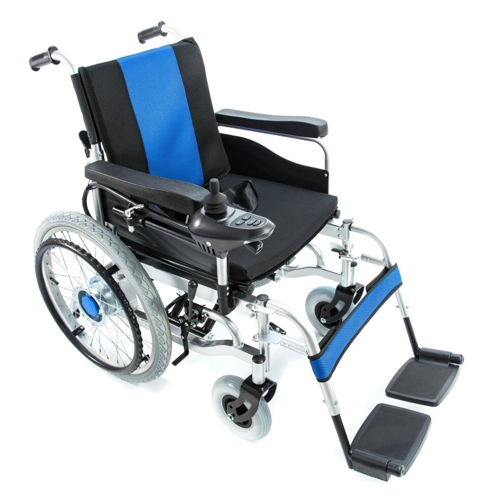 Коляска инвалидная с электроприводом Оптим FS101А от компании Интернет-магазин «UNICITY. BY» - фото 1