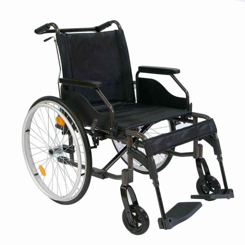 Коляска инвалидная с откидной спинкой Оптим 514A-LX (46) от компании Интернет-магазин «UNICITY. BY» - фото 1