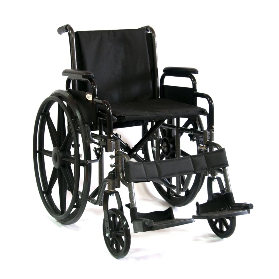 Коляска инвалидная с  регулировкой по ширине Оптим 511A- 41-46-51см от компании Интернет-магазин «UNICITY. BY» - фото 1