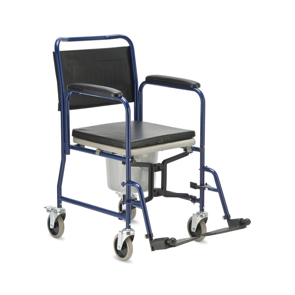 Кресло-коляска Армед H 009B с санитарным оснащением от компании Интернет-магазин «UNICITY. BY» - фото 1