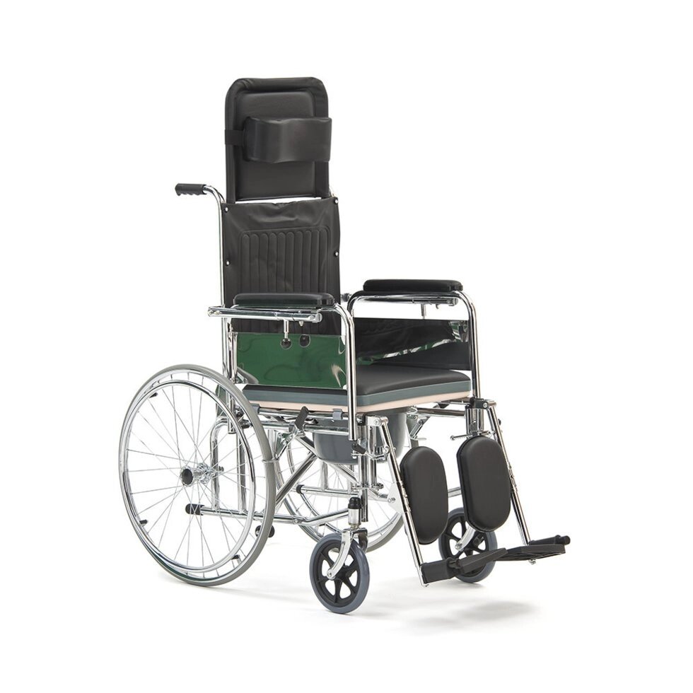 Кресло-коляска для инвалидов Армед FS619GC с санитарным оснащением от компании Интернет-магазин «UNICITY. BY» - фото 1