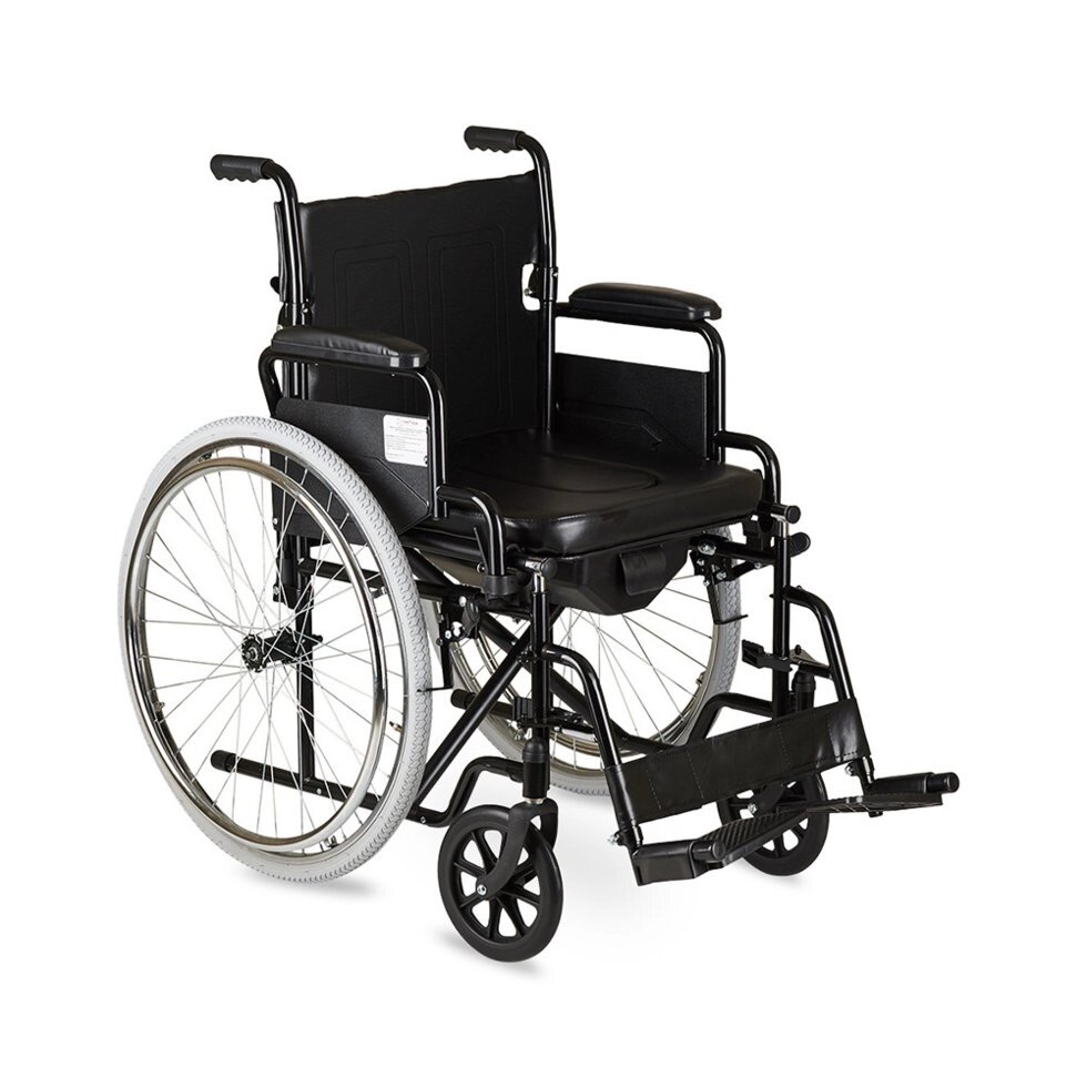 Кресло-коляска для инвалидов Армед Н 011A с санитарным оснащением от компании Интернет-магазин «UNICITY. BY» - фото 1