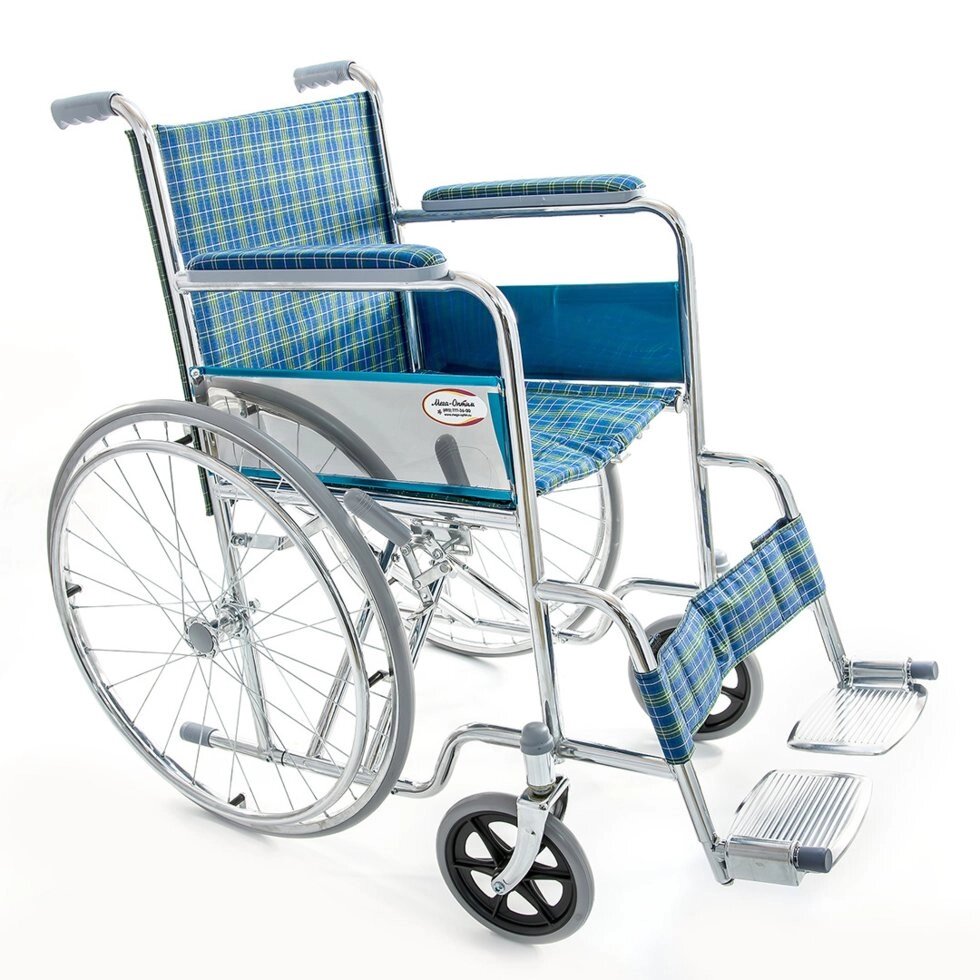 Кресло-коляска инвалидная Оптим FS874 (46) от компании Интернет-магазин «UNICITY. BY» - фото 1