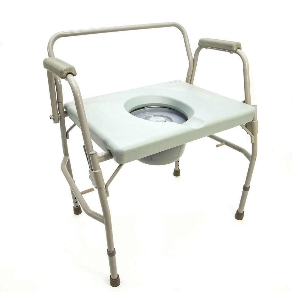 Кресло-туалет повышенной грузоподъемности Оптим HMP-7012 180кг от компании Интернет-магазин «UNICITY. BY» - фото 1