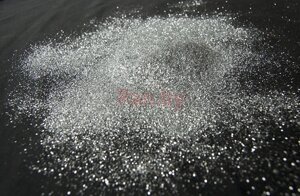 Блестки для жидких обоев Bioplast точки, серебро (10 гр)