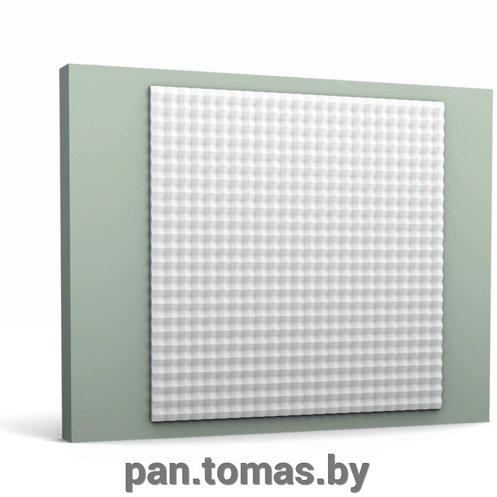 Декоративная 3д панель из полиуретана Orac Decor W117 Slope 3D 1000х1000х23 от компании Торговые линии - фото 1