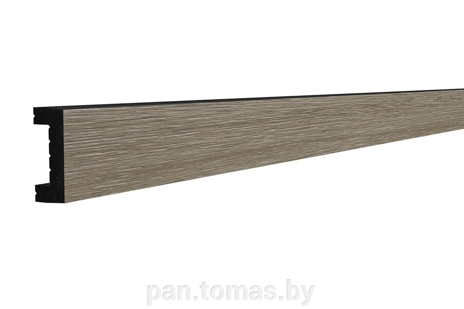 Декоративная интерьерная рейка из дюрополимера Decor-Dizayn 626-65SH, 3000*30*13 от компании Торговые линии - фото 1
