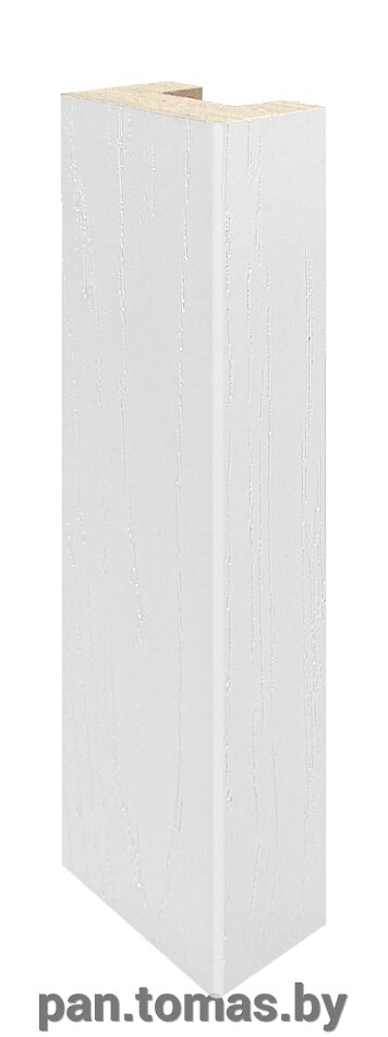 Декоративная интерьерная рейка из МДФ Albico Wondermax Белоснежное дерево 2800*40*22 от компании Торговые линии - фото 1