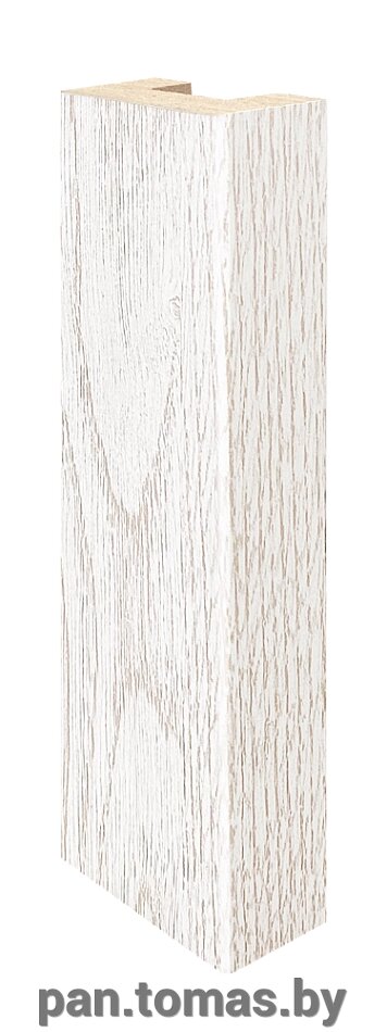 Декоративная интерьерная рейка из МДФ Albico Wondermax Дуб белый 2800*40*22 от компании Торговые линии - фото 1