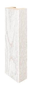 Декоративная интерьерная рейка из МДФ Albico Wondermax Дуб белый 2800*40*22