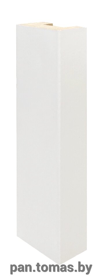 Декоративная интерьерная рейка из МДФ Albico Wondermax Глянец белый 2800*40*22 от компании Торговые линии - фото 1