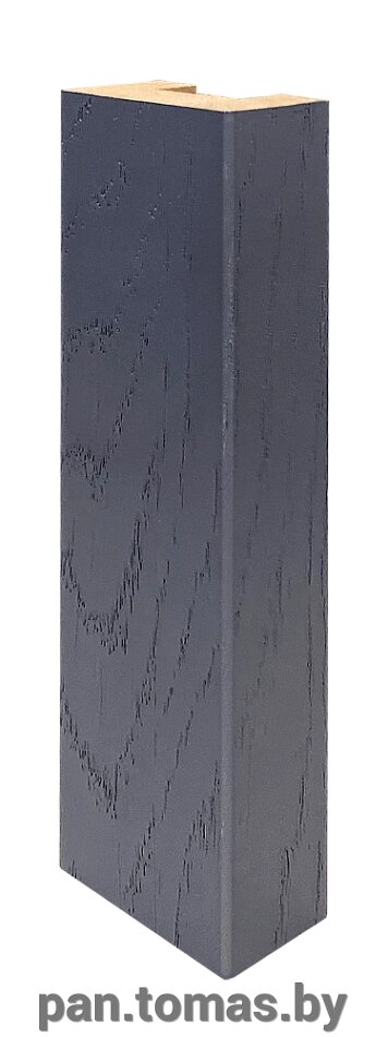 Декоративная интерьерная рейка из МДФ Albico Wondermax Графит 2800*40*22 от компании Торговые линии - фото 1