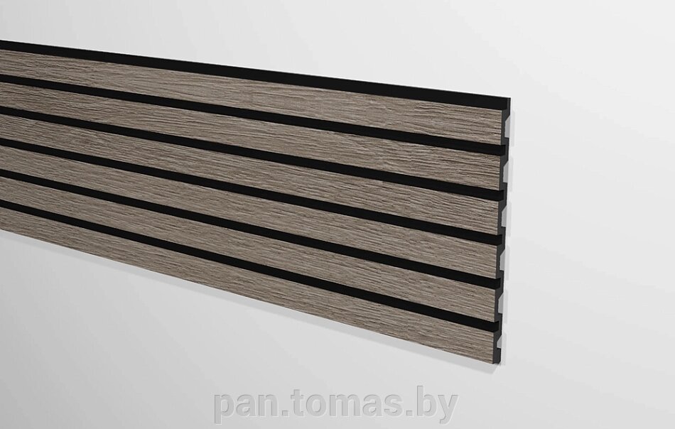 Декоративная реечная панель из дюрополимера Decor-Dizayn DD916-65SH 3000*240*13 мм от компании Торговые линии - фото 1