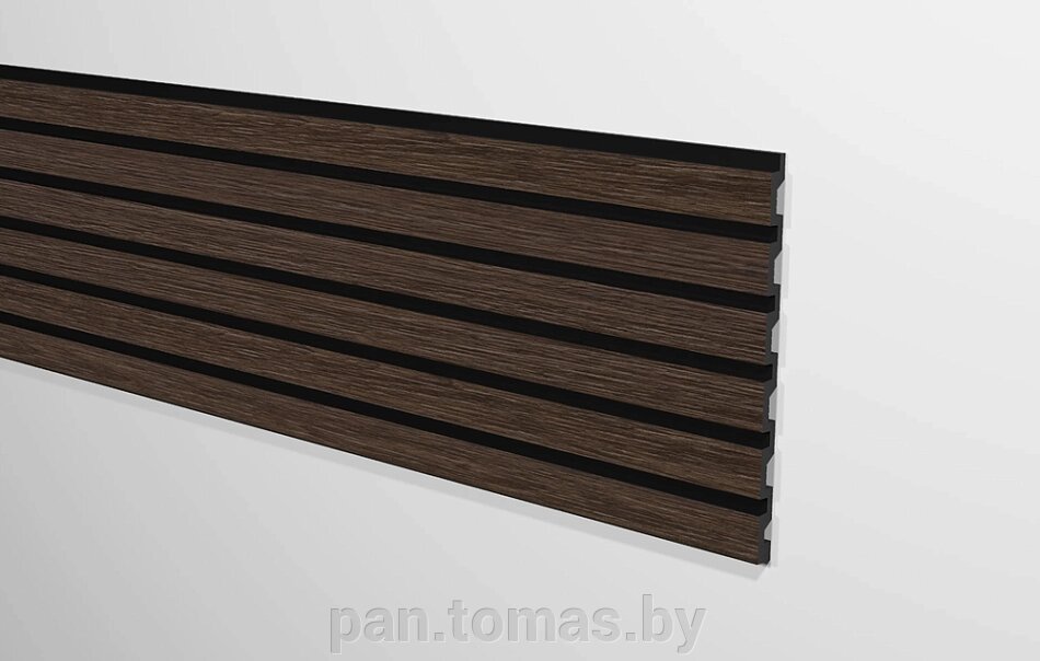 Декоративная реечная панель из дюрополимера Decor-Dizayn DD916-67SH 3000*240*13 мм от компании Торговые линии - фото 1