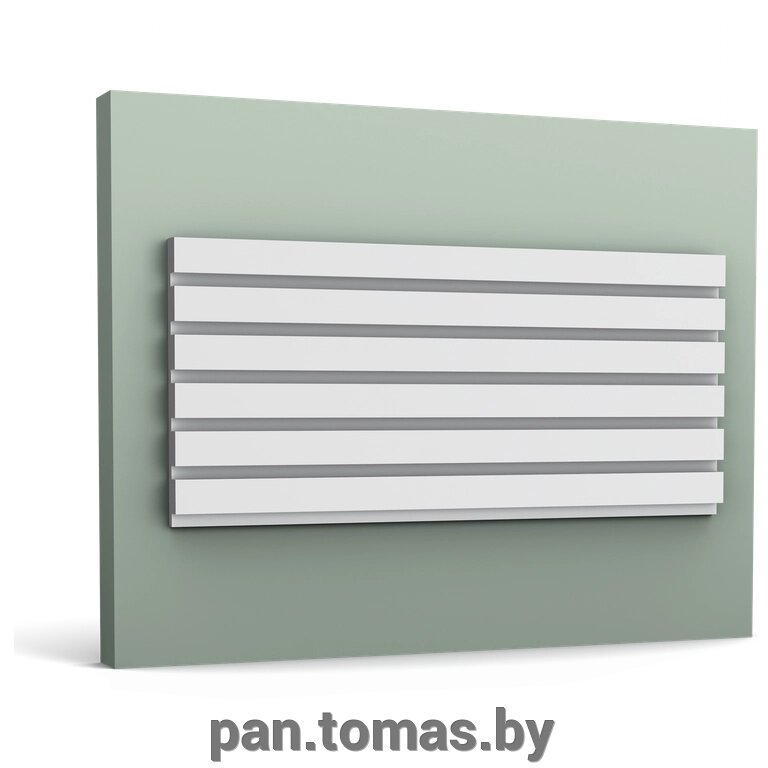 Декоративная реечная панель из полиуретана Orac Decor W111F Bar гибкая 2000*250*20 мм от компании Торговые линии - фото 1