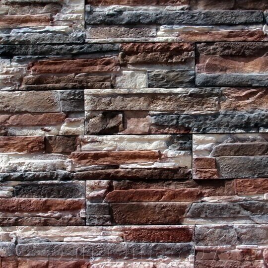 Декоративный искусственный камень Декоративные элементы Афины 22-189 Бежево-коричневый с серым от компании Торговые линии - фото 1