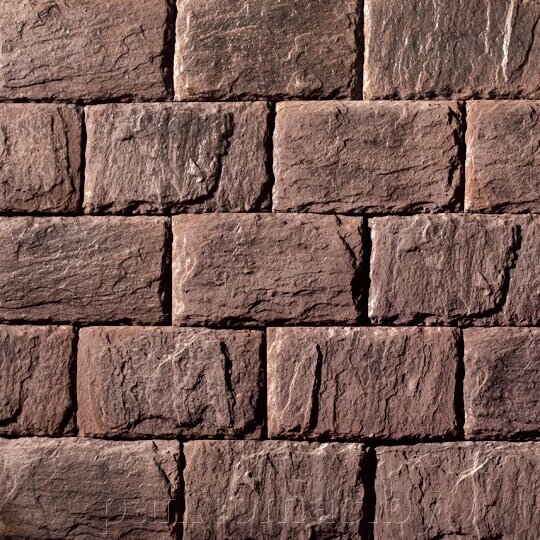 Декоративный искусственный камень Декоративные элементы Палаццо Питти 05-540 Бордово-коричневый от компании Торговые линии - фото 1