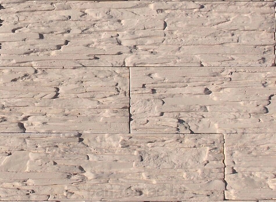 Декоративный искусственный камень Polinka Сланец Саянский  гипсовый 0102, бежевый от компании Торговые линии - фото 1