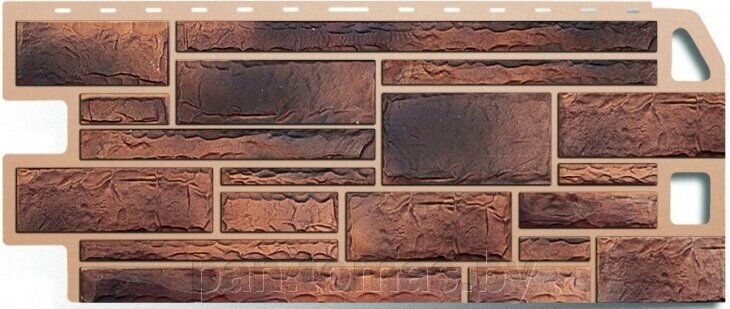 Фасадная панель (цокольный сайдинг) Альта-Профиль Камень Сланец от компании Торговые линии - фото 1