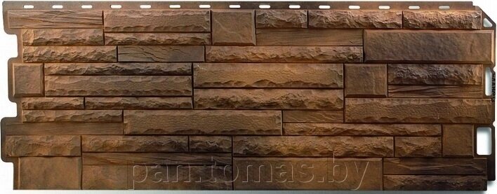 Фасадная панель (цокольный сайдинг) Альта-Профиль Скалистый камень Тибет от компании Торговые линии - фото 1