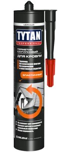 Герметик каучуковый Tytan Professional для кровли 310 мл, черный