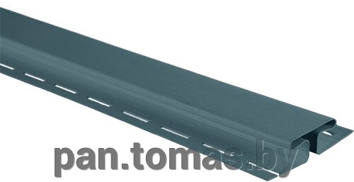 H профиль (соединительная планка) для сайдинга Альта-Профиль Серо-голубой, 3м от компании Торговые линии - фото 1