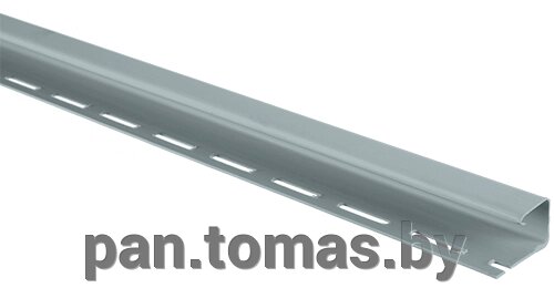 J-профиль для сайдинга Альта-Профиль Т-15, Светло-серый 3м от компании Торговые линии - фото 1