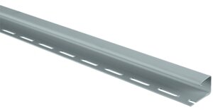 J-профиль для сайдинга Альта-Профиль Т-15, Светло-серый 3м