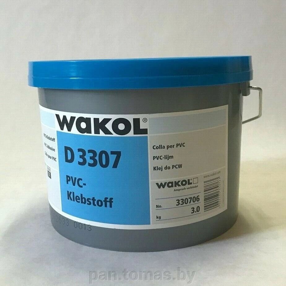 Клей универсальный для напольных покрытий Wakol D 3307 3 кг от компании Торговые линии - фото 1
