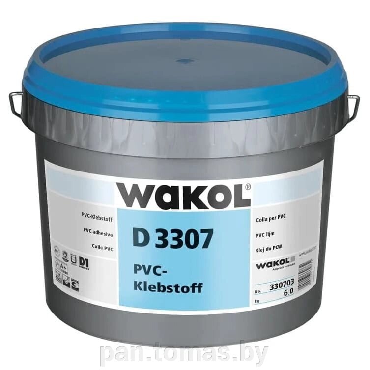 Клей универсальный для напольных покрытий Wakol D 3307 6 кг от компании Торговые линии - фото 1