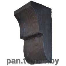 Консоль для декоративной балки ArnoDecor Рустик Венге, 120х205мм, от компании Торговые линии - фото 1