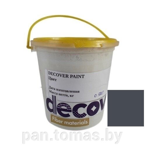 Краска фасадная водно-дисперсионная Decover Paint Gray, 0,5кг от компании Торговые линии - фото 1