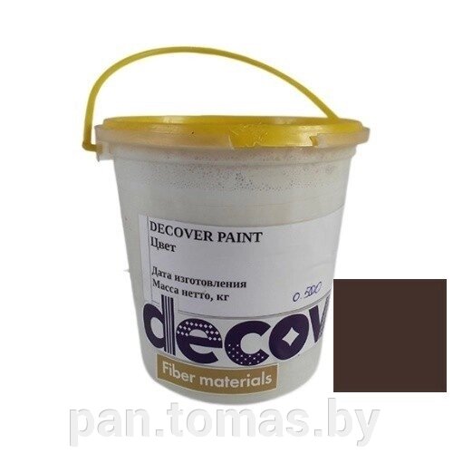 Краска фасадная водно-дисперсионная Decover Paint Mokko, 0,5кг от компании Торговые линии - фото 1