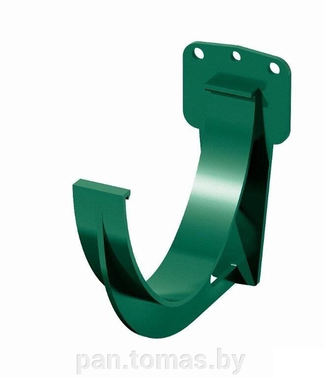 Кронштейн (держатель) водосточного желоба Технониколь D-125, Зеленый от компании Торговые линии - фото 1