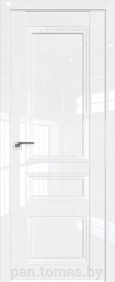 Межкомнатная дверь царговая ProfilDoors серия L 2.108L, Белый люкс Распродажа от компании Торговые линии - фото 1