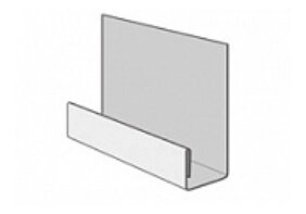 Начальный (стартовый) профиль для фасадных панелей Docke-R металл (цвет не нормирован) от компании Торговые линии - фото 1